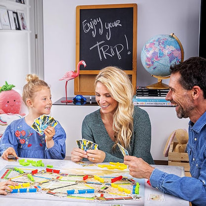 Ticket to Ride First Journey - Kids Train Board Game for Families, Strategy for Children, Board Games for Kids, Family Fun for Children & Families, 2-4 Players Ages 6+, 15-30 Min