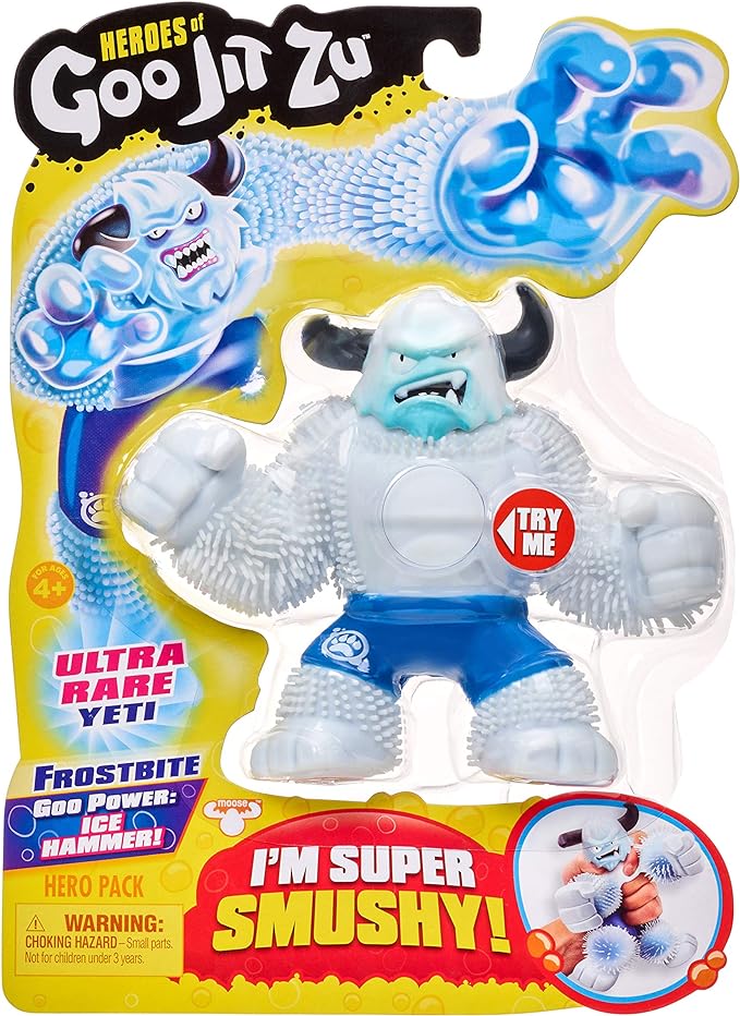 Heroes of Goo Jit Zu - Yeti Action Figure - Frostbite