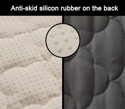 CHHKON Waterproof Nonslip Recliner Cover Stay in Place, Dog Couch Chair Cover Furniture Protector, Ideal Loveseat Slipcovers for Pets and Kids (Green, 30'')