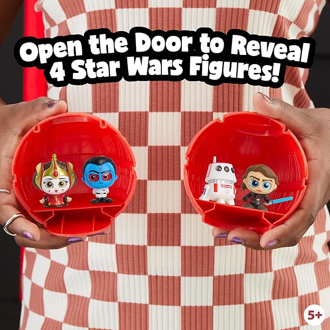 Star Wars™ Doorables Galaxy Peek Series 2, 1.5-inch Figures, Surprise Collectible Figures, Kids Toys for Ages 5 Up by Just Play