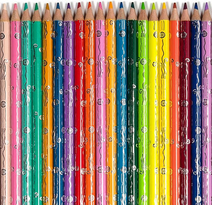 eeBoo Piece & Love: Seaside Garden Watercolor Pencils - 24 Count - Adults Artist Quality Pencils, Arts & Crafts