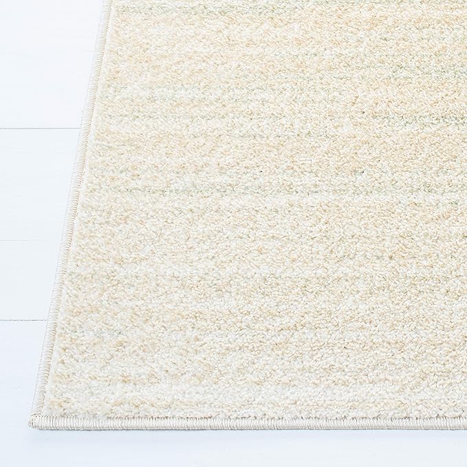 SAFAVIEH Adirondack Collection Runner Rug - 2'6" x 6', Green & Ivory, Modern Ombre Design, Non-Shedding & Easy Care, Ideal for High Traffic Areas in Living Room, Bedroom (ADR142Y)