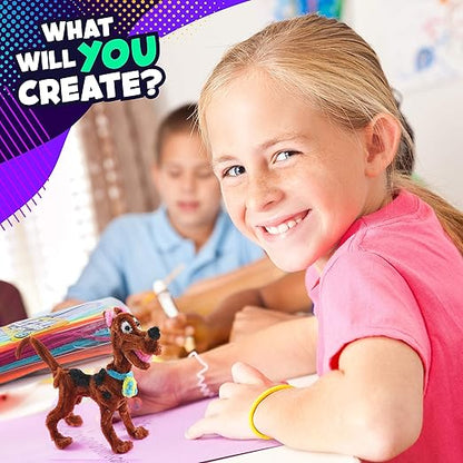 Carl & Kay 600 Pipe Cleaners & 74 Googly Eyes - Chenille Stems Craft - Colorful Pipe Cleaners for Kids - Bulk Soft Fuzzy Stems