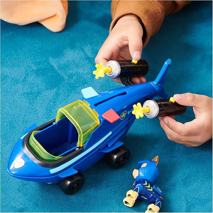 Paw Patrol Aqua Pups, Chase Transforming Shark Vehicle with Collectible Action Figure, Kids Toys for Ages 3 and up