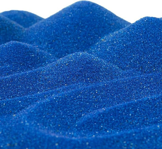 ACTIVA Bermuda Blue Scenic Colored Sand, 25lb (11.3kg) | Vibrant, Fine Grain Colorfast Sand for Arts & Crafts