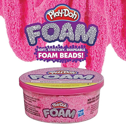 Play-Doh Foam Pink Single Can of Non-Toxic Modeling Foam for Kids 3 Years & Up