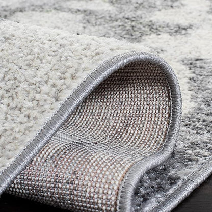 SAFAVIEH Adirondack Collection Accent Rug - 4' x 6', Green & Grey, Modern Abstract Design, Non-Shedding & Easy Care, Ideal for High Traffic Areas in Entryway, Living Room, Bedroom (ADR134F)