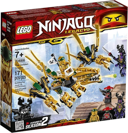 LEGO NINJAGO Legacy Golden Dragon 70666 Building Kit (171 Pieces)
