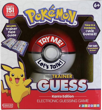 Pokemon Trainer Guess: Kanto Edition Electronic Game for 72 months to 180 months