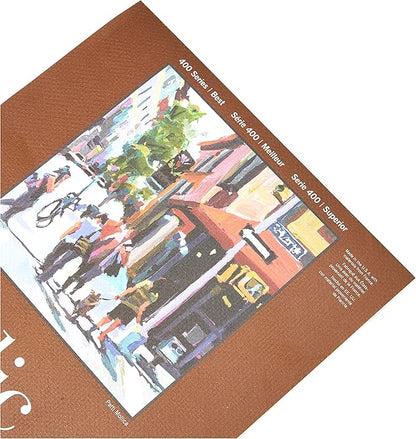 Strathmore 400 Series Glue Bound Acrylic Paper Pad, 246 lb. Linen, 9 X 12 inches, White, 10 Sheets (430-9)