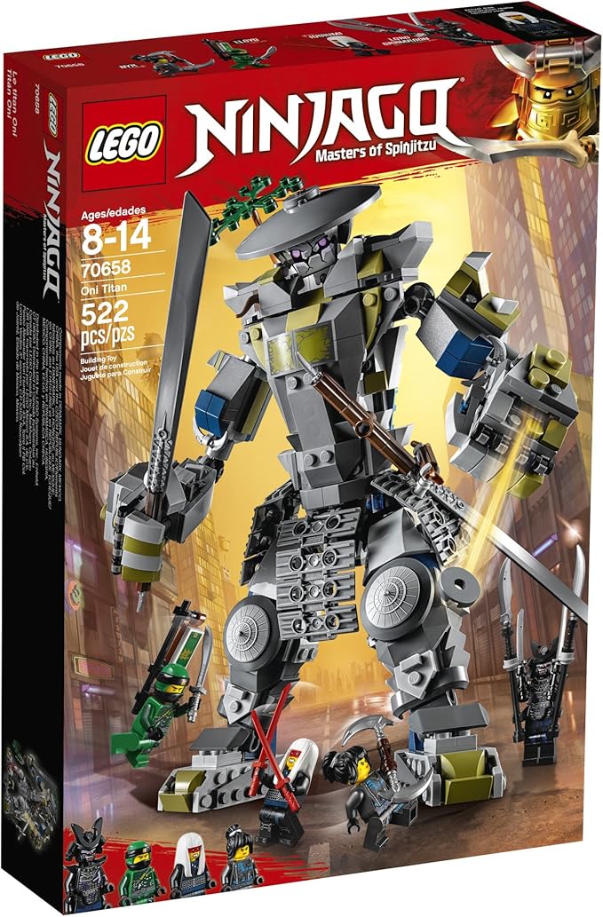 LEGO NINJAGO Masters of Spinjitzu: Oni Titan 70658 Building Kit (522 Pieces)