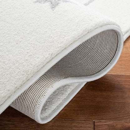 SAFAVIEH Carousel Kids Collection Accent Rug - 2' x 3', Ivory & Pink, Koala Design, Non-Shedding & Easy Care, Ideal for High Traffic Areas for Boys & Girls in Playroom, Nursery, Bedroom (CRK195A)