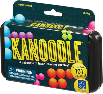 Educational Insights Kanoodle 3D Brain Teaser Puzzle for Ages 7+ Brain Games for Kids and Adults, Travel Games