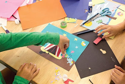 Tru-Ray Construction Paper P103031, 10 Classic Colors, 9" x 12", 50 Sheets