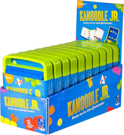 Educational Insights Kanoodle Jr. Classroom Pack of 10, 60 Puzzles in Each Game, Ages 4+