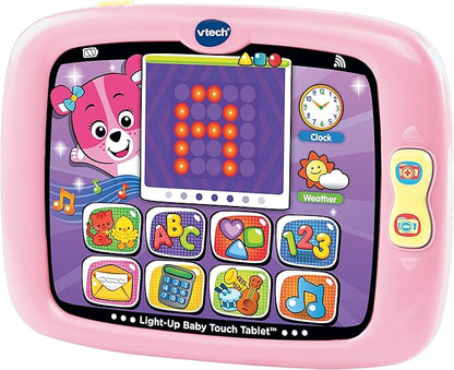 VTech Light-Up Baby Touch Tablet Pink (Frustration Free Packaging)