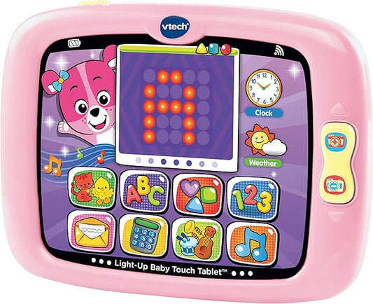 VTech Light-Up Baby Touch Tablet Pink (Frustration Free Packaging)