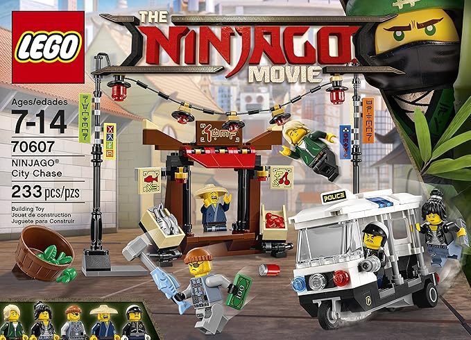 LEGO Ninjago Movie City Chase 70607 Building Kit (233 Piece)