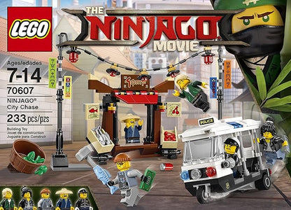 LEGO Ninjago Movie City Chase 70607 Building Kit (233 Piece)