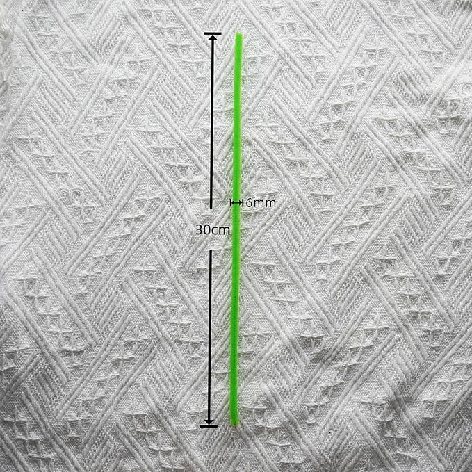 Qirimoi Light Green Pipe Cleaners Craft Pipe Cleaners Bulk Pipecleaners Crafts Supplies，200Pcs Light Green