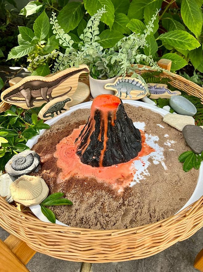 Yellow Door Play Volcano