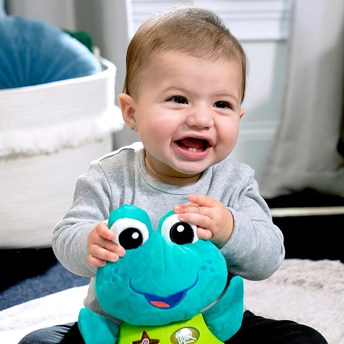 Baby Einstein Ocean Explorers Neptune’s Cuddly Plush Composer Musical Discovery Toy, Ages 6 Months and up