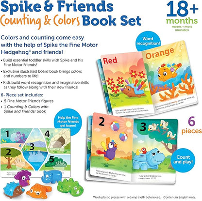 Learning Resources Spike and Friends Counting & Colors Book Set