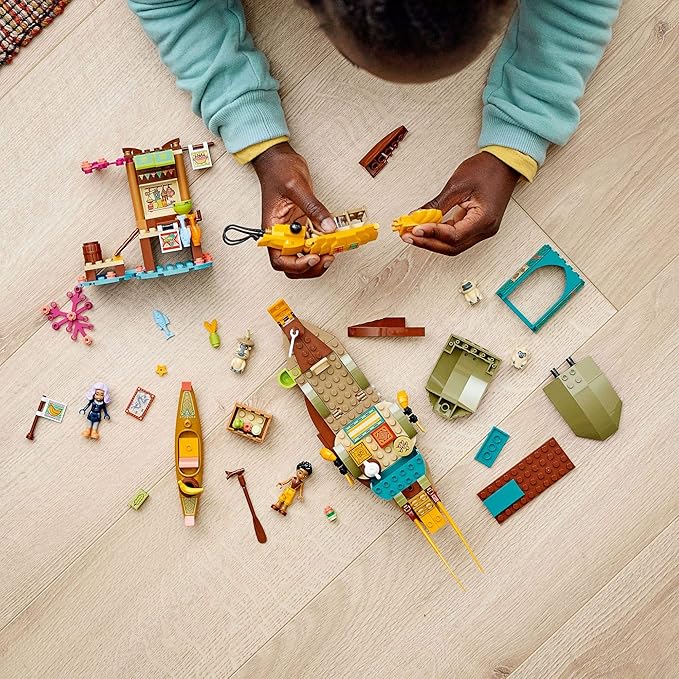 LEGO Disney Boun’s Boat 43185 Building Kit; an Imaginative Toy Building Kit; Best for Kids Who Like Exploring The World and Adventuring with Strong Disney Characters, New 2021 (247 Pieces)