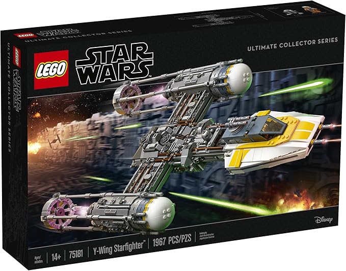 LEGO Star Wars Y-Wing Starfighter 75181 Building Kit (1967 Pieces)