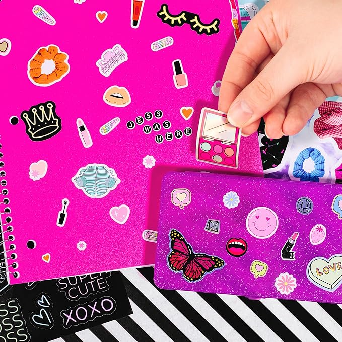 Fashion Angels Fashion Sticker Book - Includes 1000+ Stickers and 5 Sticker Collector Pages - Design Outfits, Accessorize Notebooks and Get Inspired - Ages 8 and Up