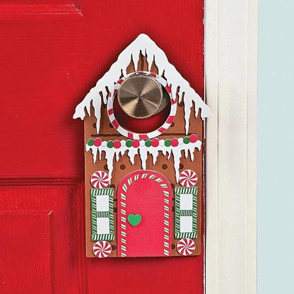 Gingerbread Door Knob Hanger Kit - Makes 12 - Christmas Crafts for Kids
