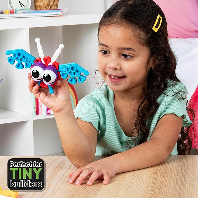 KID K'NEX - Budding Builders Set ‚ 100 Pieces, Preschool STEM Building, Kid Construction Set, Creative Play ‚ Ages 3+