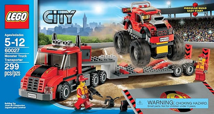 LEGO City 60027 Monster Truck Transporter Toy Building Set