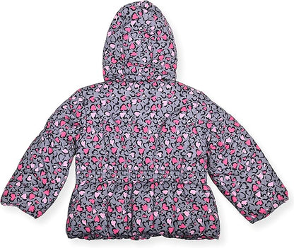 Arctic Quest Little Girls Bib Snow Pants and Ski Jacket Water-Resistant Snowsuit For Kids Winter Jacket For Girls