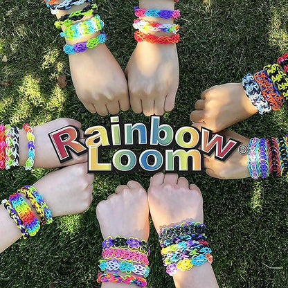 Rainbow Loom® Loomi-Pals™ Mini Combo Set, Features 60 Cute Assorted Loomi-Pals Charms,1 Happy Loom, 2100 Colorful Bands All in a Carrying Case for Boys and Girls 7+
