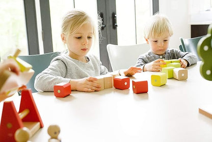 Tegu 15 Piece Magnetic Baby’s First Building Blocks, Tints