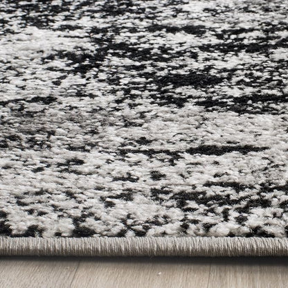 SAFAVIEH Adirondack Collection Runner Rug - 2'6" x 20', Silver & Multi, Modern Abstract Design, Non-Shedding & Easy Care, Ideal for High Traffic Areas in Living Room, Bedroom (ADR112G)
