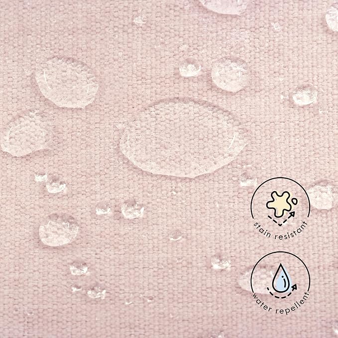 DaVinci Penny Recliner and Swivel Glider in Performance Pale Blush Pink Eco-Weave, Water Repellent & Stain Resistant, Greenguard Gold Certified, CertiPUR-US Certified