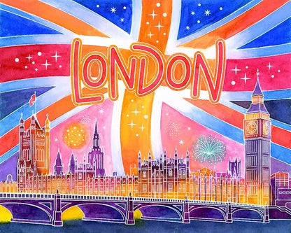 Ravensburger Aquarelle World Cities Arts and Crafts Kit