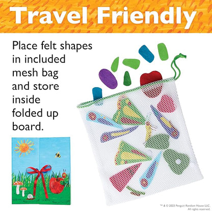 Creativity for Kids The Very Hungry Caterpillar Toy: Fun Felt Play - Busy Board for Toddlers from The World of Eric Carle Books, Preschool Arts and Crafts for for Kids Ages 3-5+