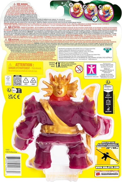 Heroes of Goo Jit Zu Cursed Goo Sea | Super Gooey, Goo Filled Toy Blazagon Action Figure Hero Pack | with Color Changing Face That Reveals His Curse | Stretch Him 3 Times His Size