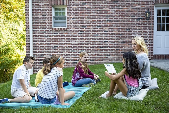 Imagine Meditation Cards for Kids - Award-Winning Mindfulness kit of XL Cards with Calming Guided Meditations for Empowerment, Focus and Relaxation. Great for Parents, Teachers and Therapists.