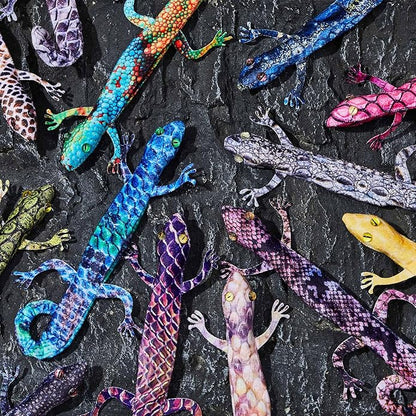 Chivao Lizard Snap Bracelet Reptile Party Favor, Stuffed Animal Slap Bracelets Jungle Snakes Party Favors Reptile Birthday Party Supplies for Boy Girl Christmas Party Gifts