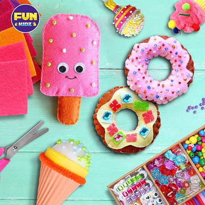 3 Layers Jumbo Arts and Crafts Supplies Warehouse, Biggest Chest Box 17.91Wx12.4L Includes 1600+ Giant Craft Materials Kit for Kids 6-12 Creative Toys Birthday Gift for Preschool Girls and Boys