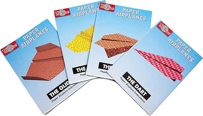 Bendon TS Shure Paper Airplanes Mini Activity Tin with 20 Paper Airplanes and Sticker Sheet 50435