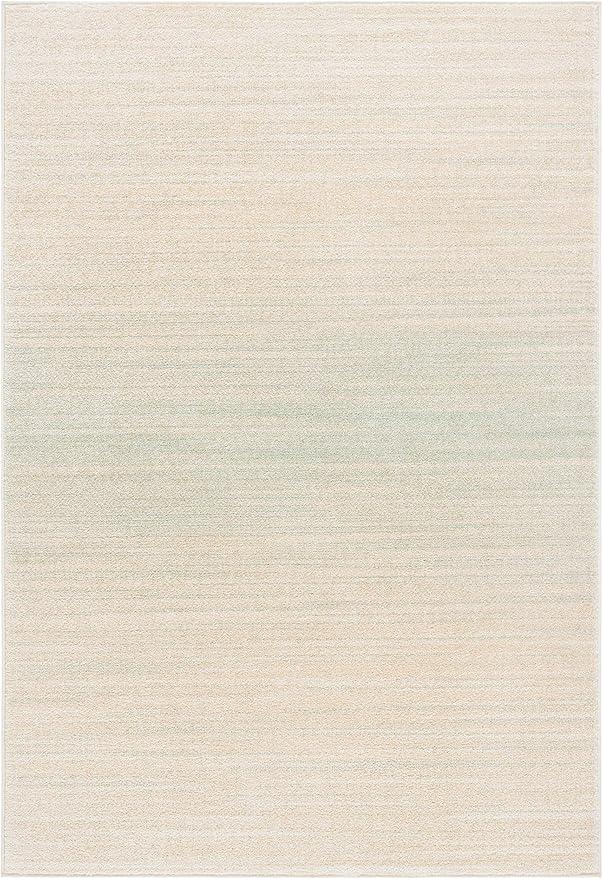 SAFAVIEH Adirondack Collection Accent Rug - 3' x 5', Green & Ivory, Modern Ombre Design, Non-Shedding & Easy Care, Ideal for High Traffic Areas in Entryway, Living Room, Bedroom (ADR142Y)