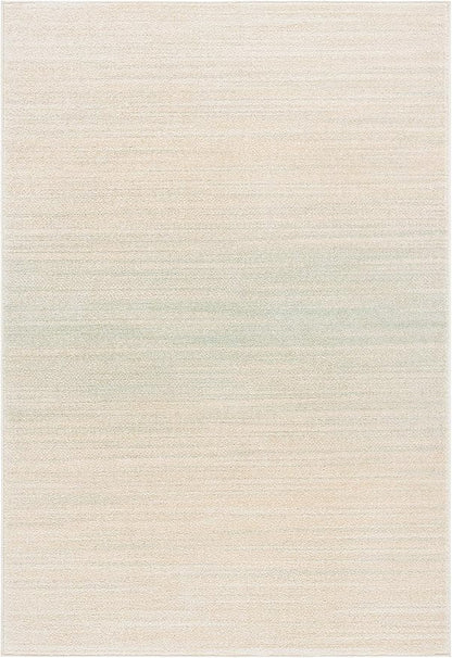SAFAVIEH Adirondack Collection Accent Rug - 4' x 6', Green & Ivory, Modern Ombre Design, Non-Shedding & Easy Care, Ideal for High Traffic Areas in Entryway, Living Room, Bedroom (ADR142Y)