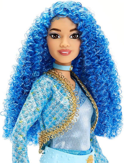 Mattel Disney Descendants: The Rise of Red Fashion Doll & Accessory, Princess Chloe Charming, Daughter of Cinderella with Movie-Inspired Clothes & Sword