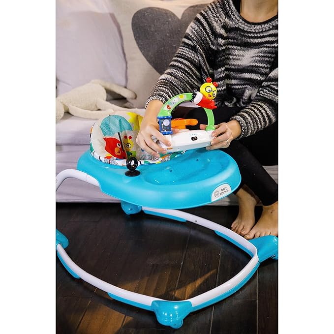 Baby Einstein Sky Explorers Baby Walker Activity Center and Sensory Play Learning Toy with Lights, Songs and Sounds, Age 6 Months+