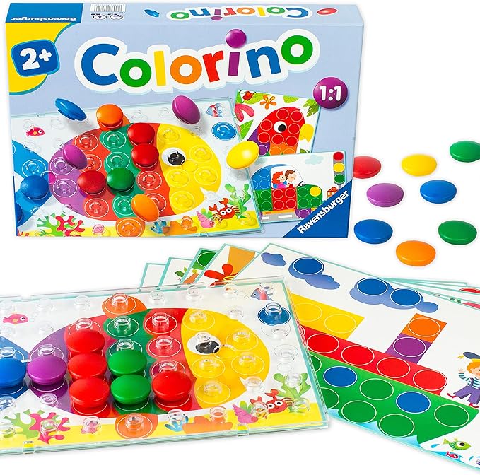 Ravensburger Colorino - Engaging Color Recognition Game for Kids | Enhances Creativity | Promotes Fine Motor Skills | Trusted Quality, Mind-Stimulating Activity for Ages 2 and Up